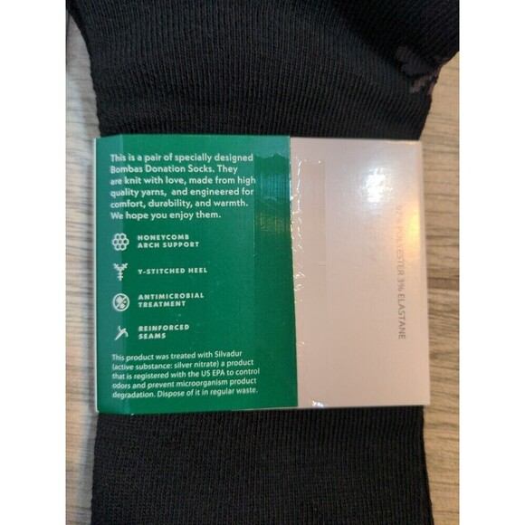 Bombas Bee Better Ankle Low Cut Socks XL 5 Pairs - Picture 4 of 5